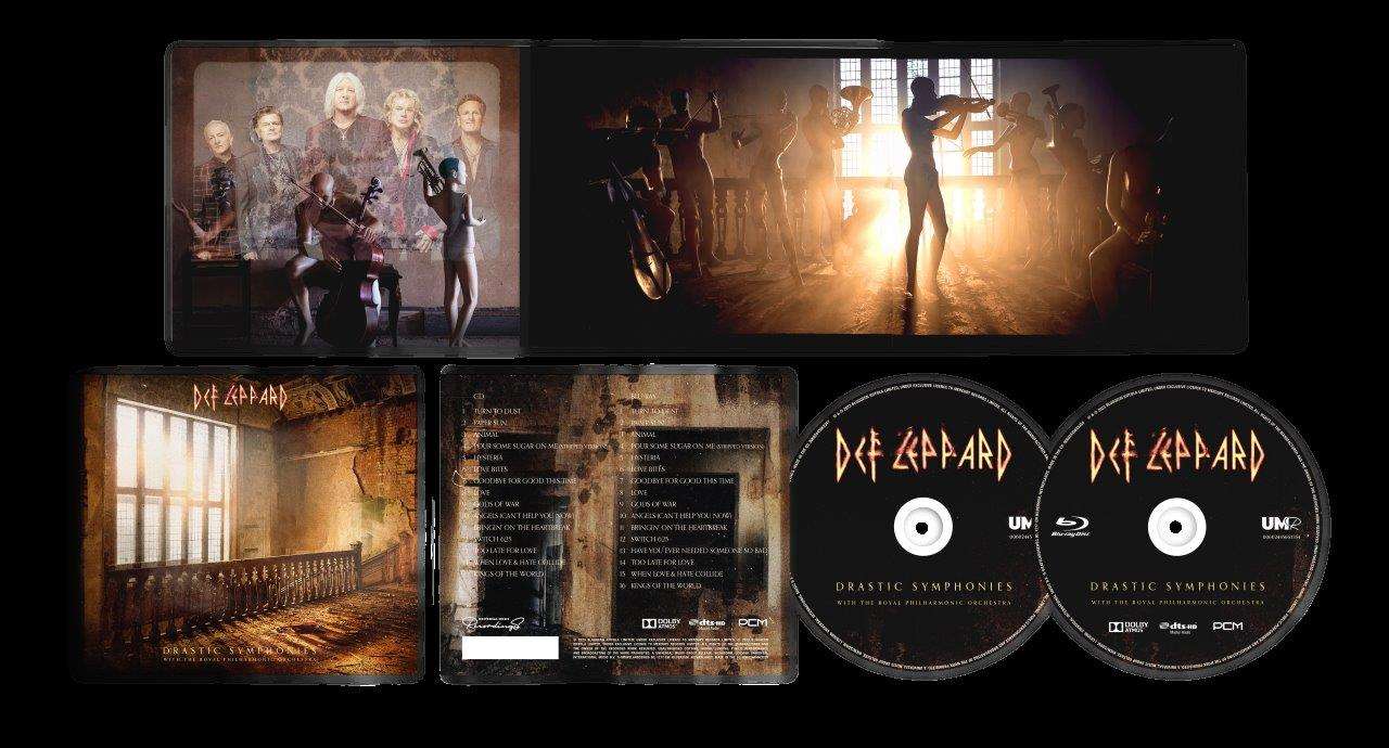 Def Leppard with The Royal Philharmonic Orchestra - Drastic Symphonies - The Vault Collective ltd