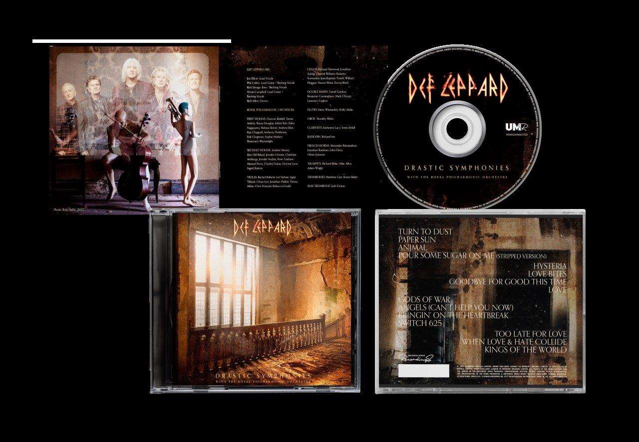 Def Leppard with The Royal Philharmonic Orchestra - Drastic Symphonies - The Vault Collective ltd