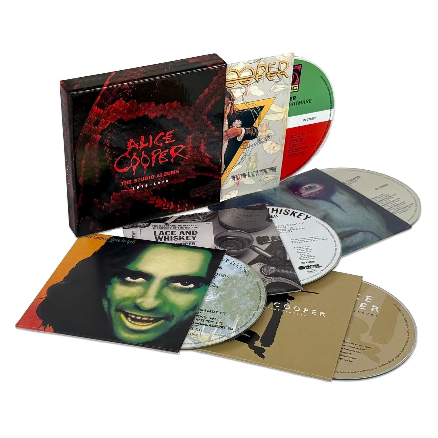 Alice Cooper - The Studio Albums: 1975 - 1978 (Preorder 31/07/26)