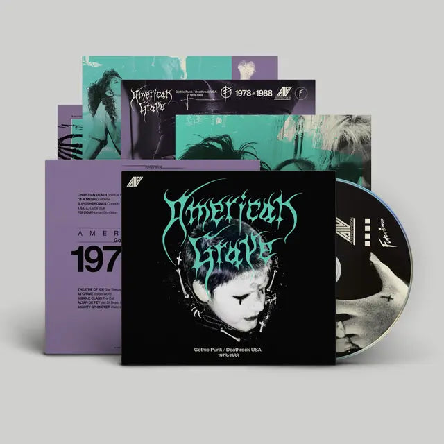Various Artists - American Grave (Gothic Punk/Deathrock USA: 1978-1988) (Preorder 09/10/26)
