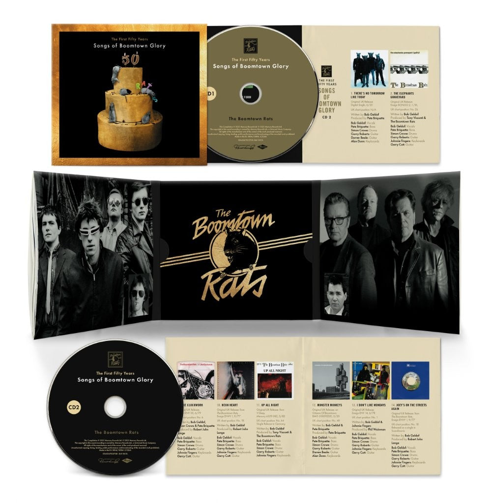 The Boomtown Rats - The First 50 Years: Songs of Boomtown Glory (Preorder 19/09/25)