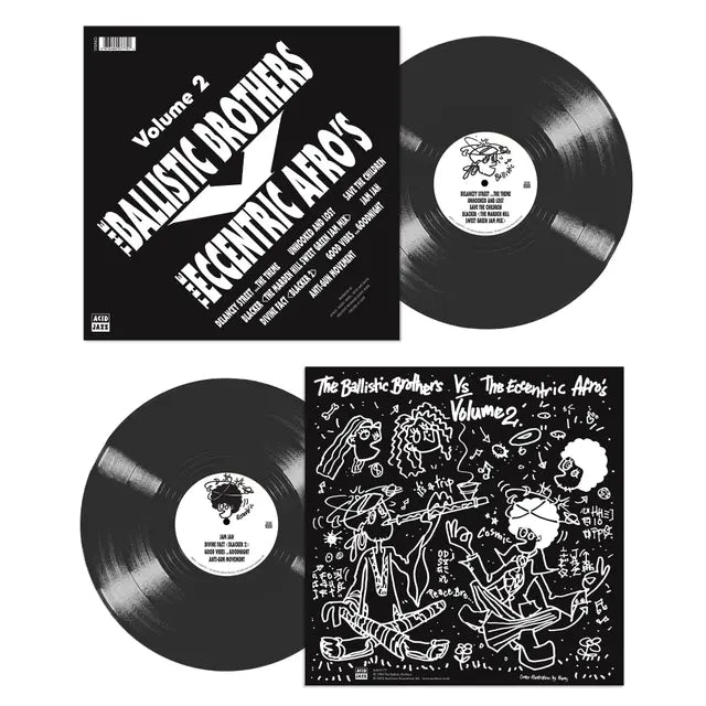 The Ballistic Brothers - The Ballistic Brothers Vs. The Eccentric Afros - Volume 2 (Preorder 25/07/25)