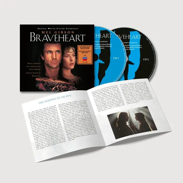 James Horner, London Symphony Orchestra - Braveheart (Original Motion Picture Soundtrack - 30th Anniversary Edition)(Preorder 12/12/25)
