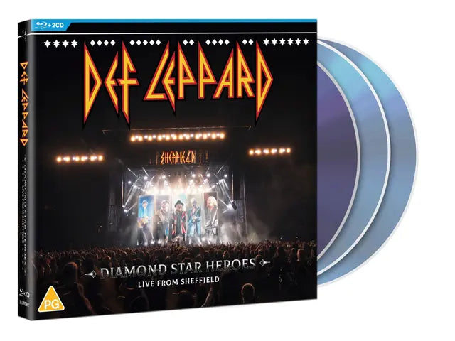 Def Leppard - Diamond Star Heroes Live From Sheffield (Preorder 21/11/25)