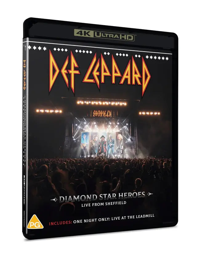 Def Leppard - Diamond Star Heroes Live From Sheffield (Preorder 21/11/25)