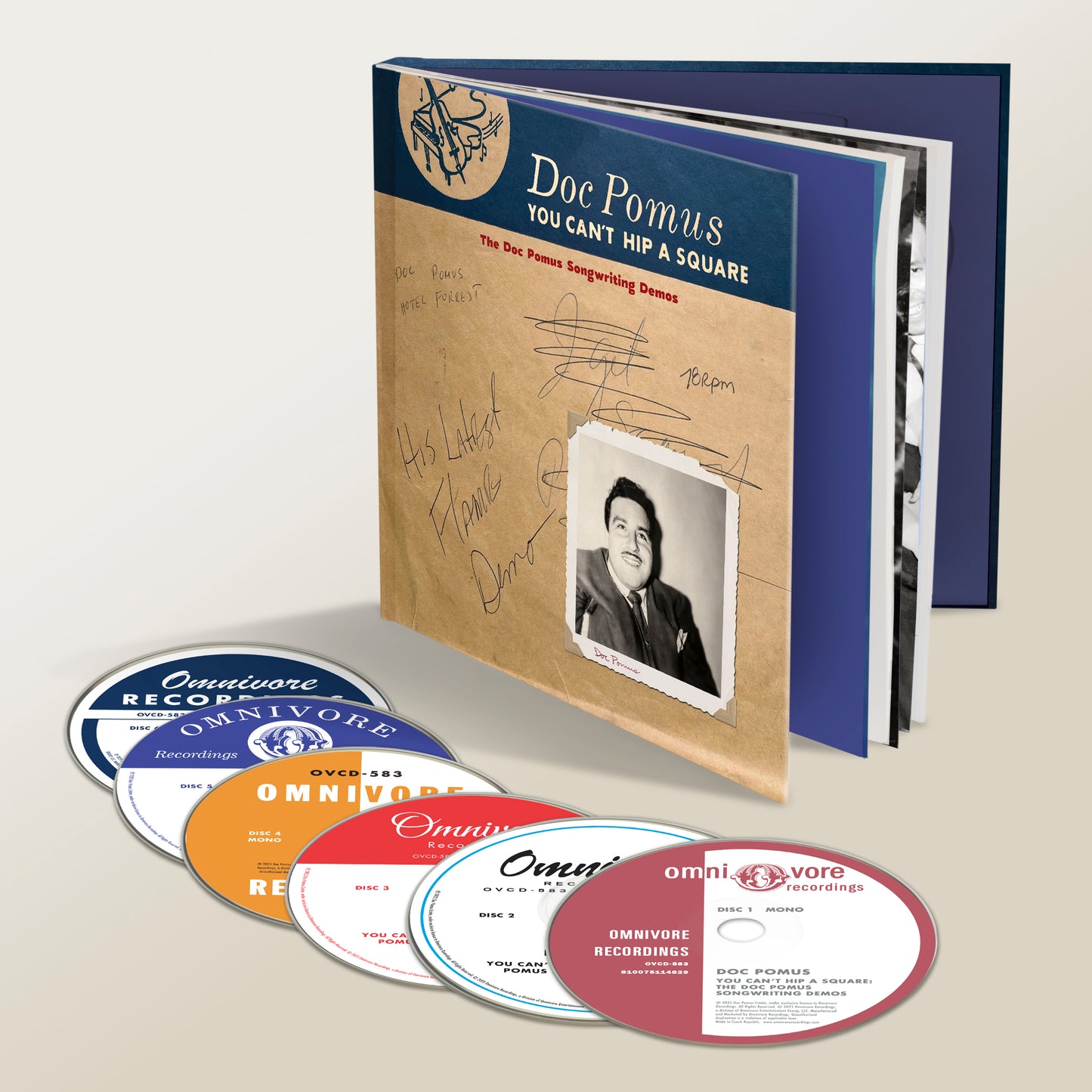 Doc Pomus - You Can’t Hip A Square: The Doc Pomus Songwriting Demos (Preorder 15/08/25)