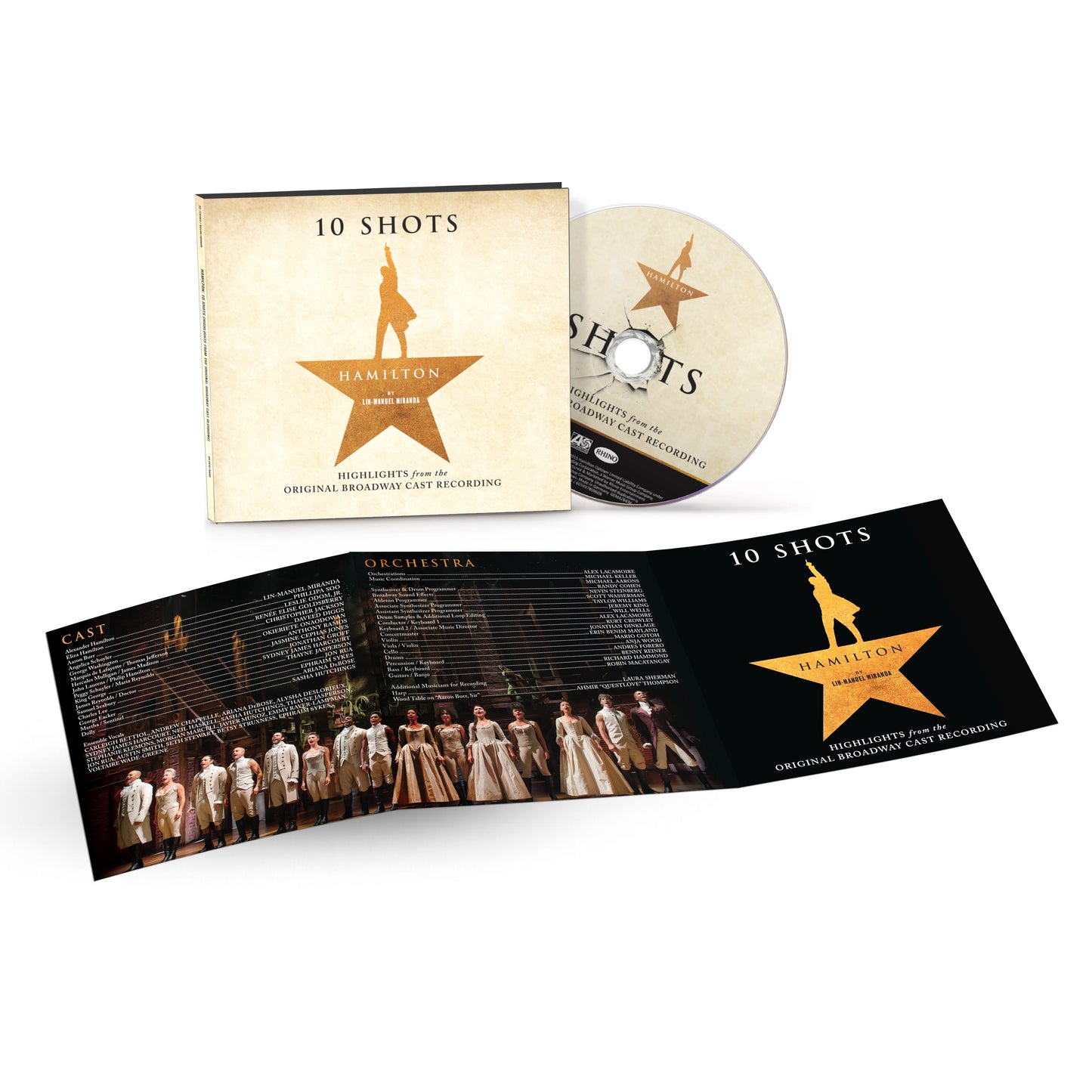 Lin-Manuel Miranda - 10 Shots: Highlights from the Original Broadway Cast Recording (Preorder 31/10/25)