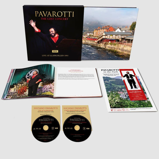 Luciano Pavarotti - BBC Philharmonic, Leone Magiera ‘The Lost Concert’ Live at the Llangollen International Musical Eisteddfod, 1995 (Preorder 14/11/25)