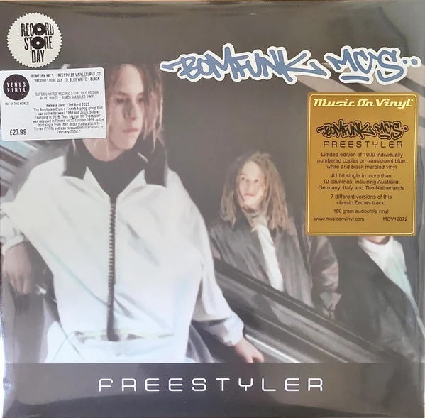 Bomfunk MC's - Freestyler Vinyl LP Coloured RSD 2023 - The Vault Collective ltd