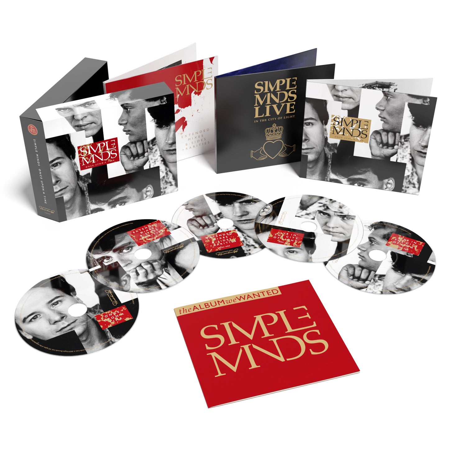Simple Minds - Once Upon A Time (Deluxe Edition) (Red Vinyl) Preorder 17/10/25