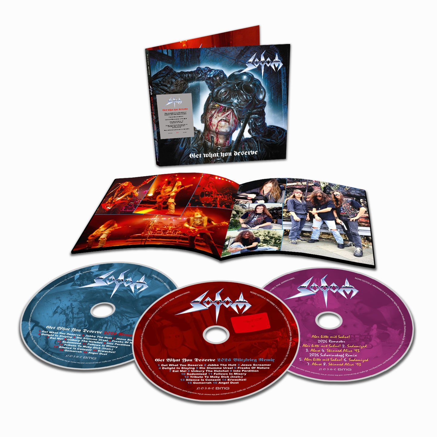 Sodom - Get What You Deserve (Preorder 27/02/26)