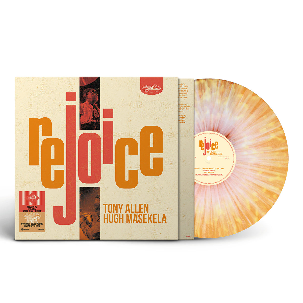 Tony Allen & Hugh Masekela - Rejoice
