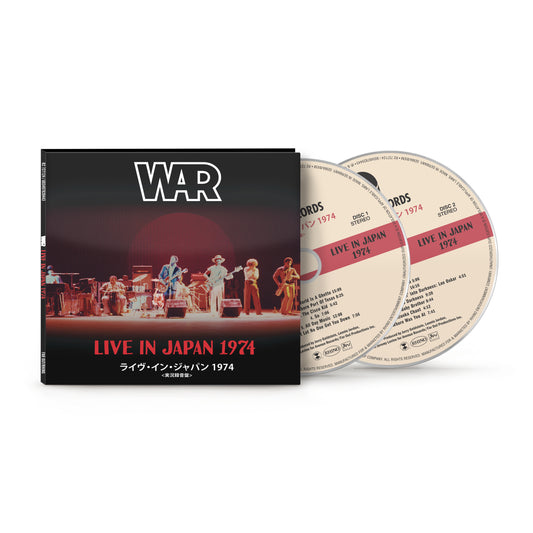 WAR - Live In Japan 1974 (Preorder 7/02/25)