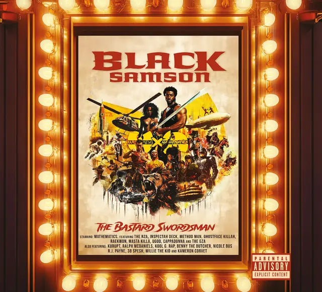 WU-TANG X MATHEMATICS - Black Samson - The Bastard Swordsman (From The Wu-Tang The Saga Continues Collection) (Preorder 06/06/25)