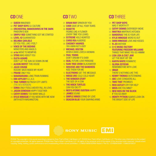 Various Artists - NOW - Yearbook Extra 1991 (Preorder 09/01/26)