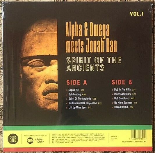 Alpha & Omega meets Jonah Dan - Spirit of the ancients VOL1 (RSD2021) - The Vault Collective ltd