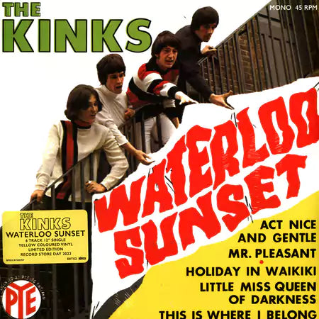 The Kinks - Waterloo Sunset - The Vault Collective ltd