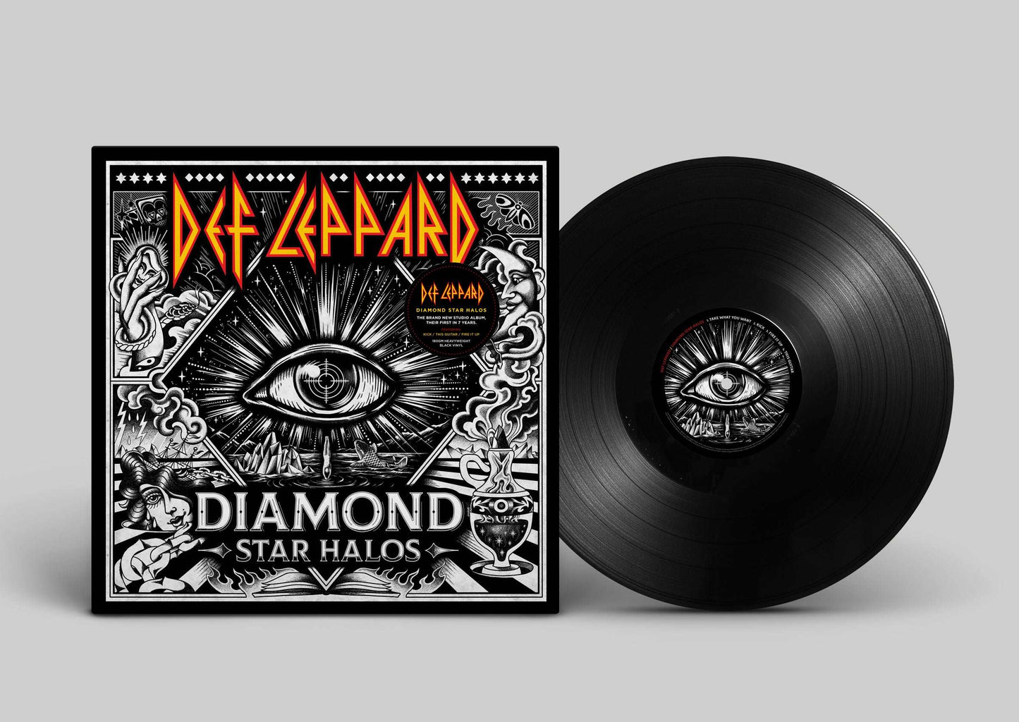 Def Leppard - Diamond Star Halos - The Vault Collective ltd