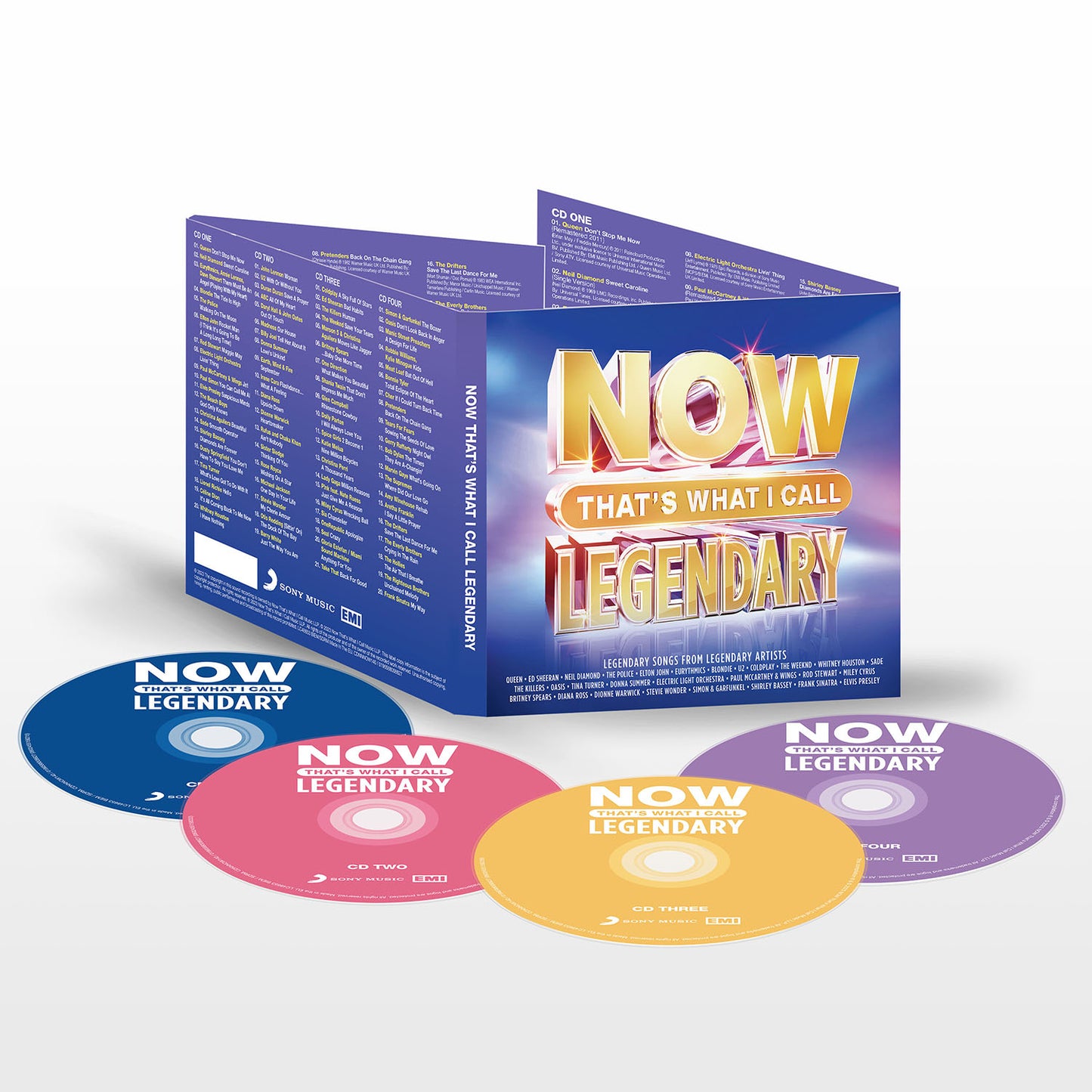 Various Artists - NOW That's What I Call Legendary - The Vault Collective ltd