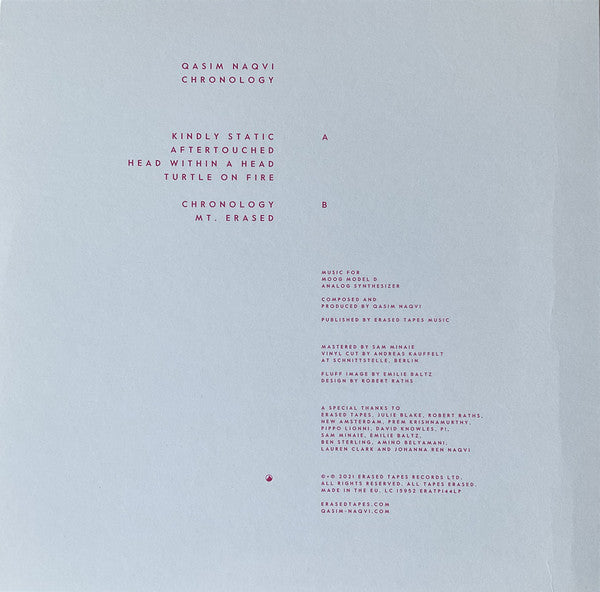 Qasim Naqvi - Chronology - The Vault Collective ltd