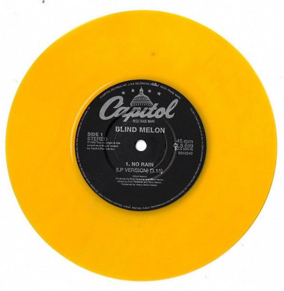 Blind Melon – No Rain (Preloved 7" VG+/NM) - The Vault Collective ltd