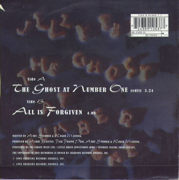 Jellyfish – The Ghost At Number On (Preloved 7" VG+/NM) - The Vault Collective ltd