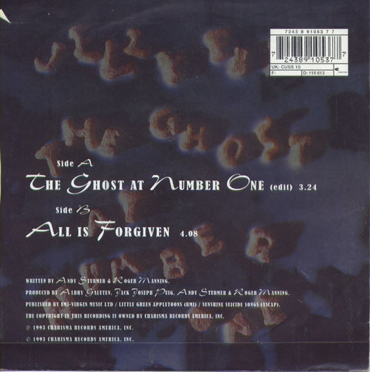 Jellyfish – The Ghost At Number On (Preloved 7" VG+/NM) - The Vault Collective ltd