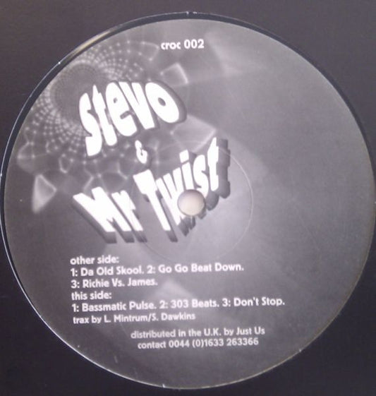 Stevo & Mr. Twist – Crocadile Bites II (Preloved VG+/VG+) - The Vault Collective ltd