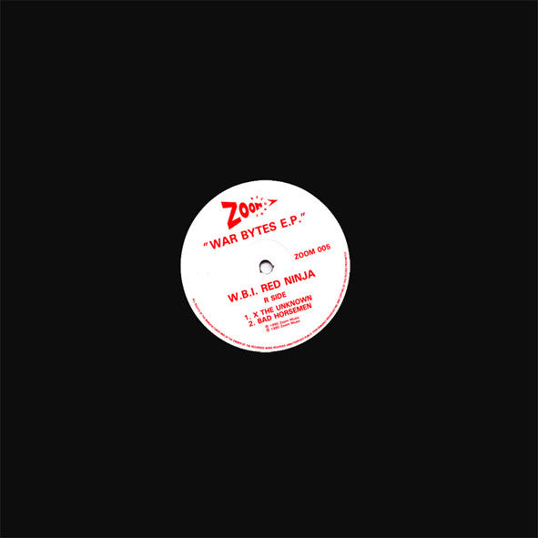 W.B.I. Red Ninja – War Bytes E.P. (Preloved VG+/VG+) - The Vault Collective ltd