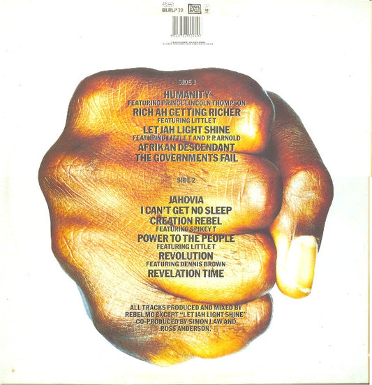 Rebel MC – Word, Sound And Power (Preloved VG+/VG+) - The Vault Collective ltd