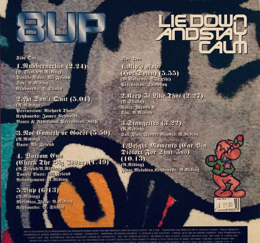 8Up – Lie Down And Stay Calm (Preloved VG+/VG+) - The Vault Collective ltd