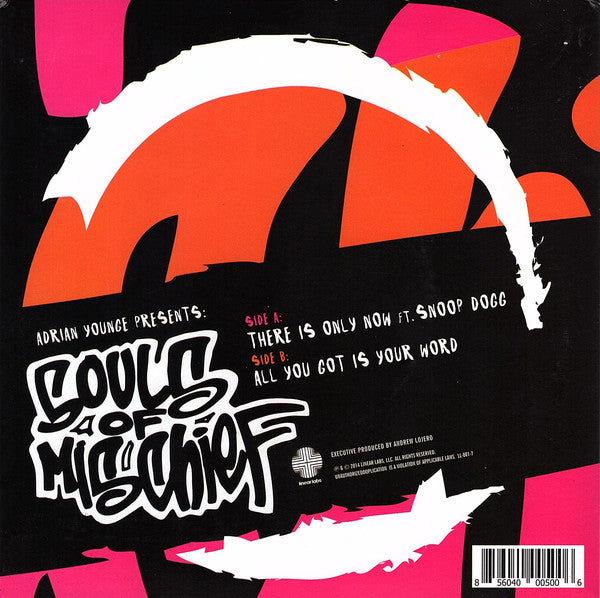 Adrian Younge presents Souls Of Mischief – There Is Only Now / All You Got Is Your Word - The Vault Collective ltd