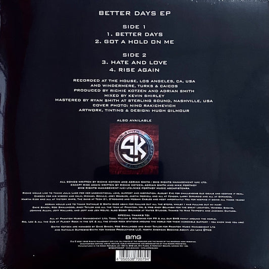 Smith / Kotzen - Better Days EP (RSD Black Friday 2021) - The Vault Collective ltd