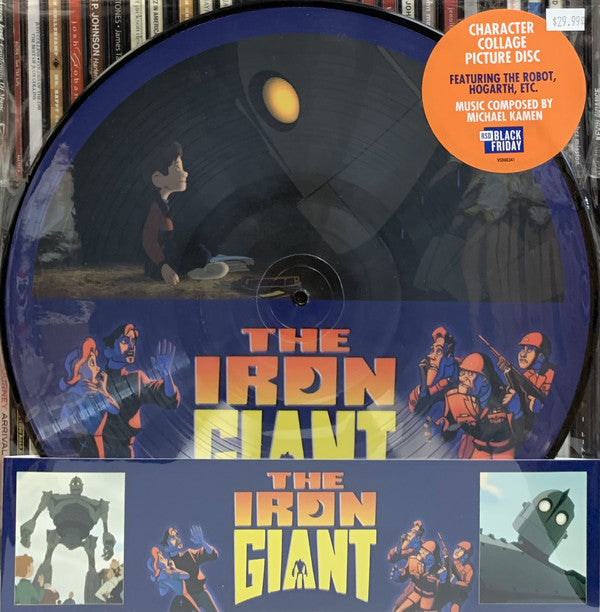 Michael Kamen - The Iron Giant Original Score (RSD Black Friday 2021) - The Vault Collective ltd