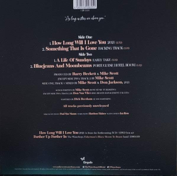 The Waterboys - How Long Will I love You - The Vault Collective ltd