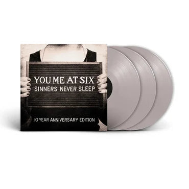 You Me At Six - Sinners Never Sleep (10th Anniversary) (Coloured Vinyl) - The Vault Collective ltd