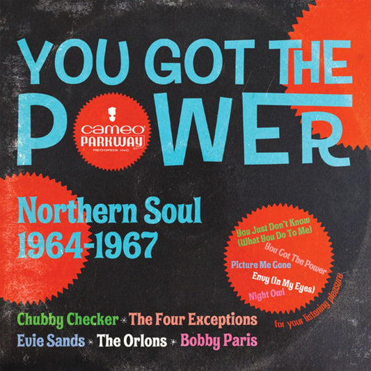 You Got The Power - Cameo Parkway Northern Soul 1964-1967 (RSD Black Friday) 2LP Colour Vinyl - The Vault Collective ltd