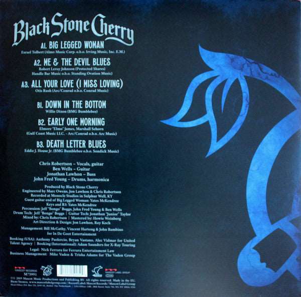 Black Stone Cherry - Black To Blues - The Vault Collective ltd
