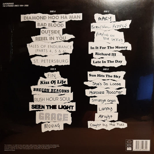 Supergrass – The Strange Ones 1994-2008 - The Vault Collective ltd