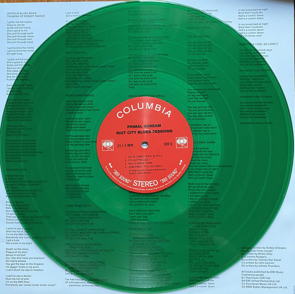 Primal Scream - Riot City Blues Sessions - The Vault Collective ltd