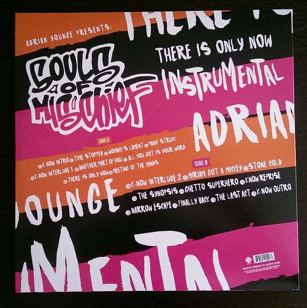 Adrian Younge Presents Souls Of Mischief - There Is Only Now ( Instrumental ) - The Vault Collective ltd