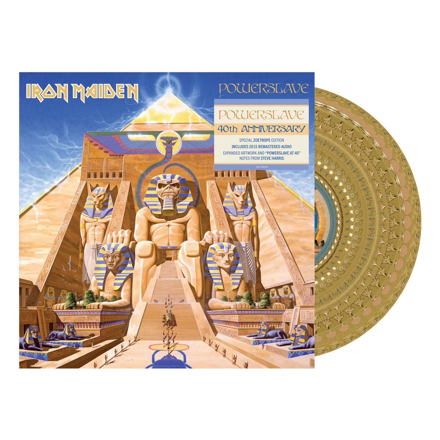 Iron Maiden - Powerslave - 40th Anniversary Limited Edition Zoetrope ( Preorder 15/11/24)