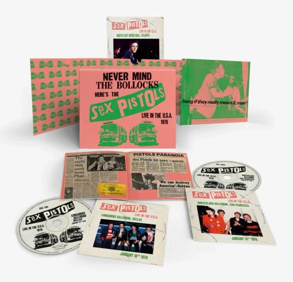 Sex Pistols - Live In The U.S.A 1978 (Preorder 25/04/25)