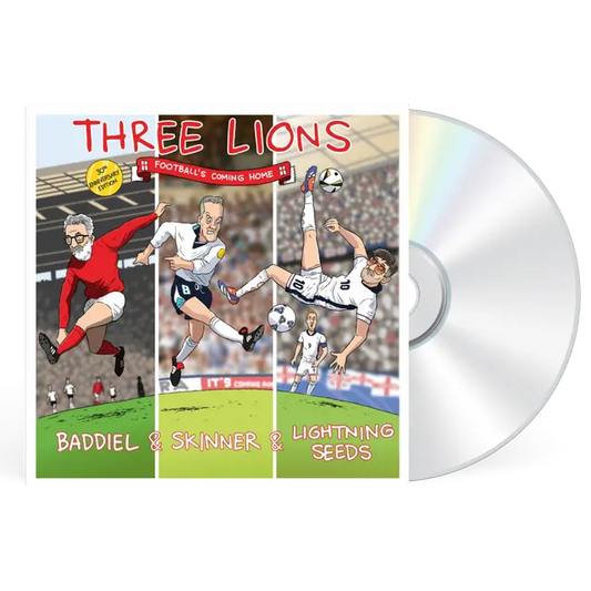 Baddiel, Skinner & Lightning Seeds - Three Lions (Football's Coming Home): 30th Anniversary Edition (Preorder 12/06/26)