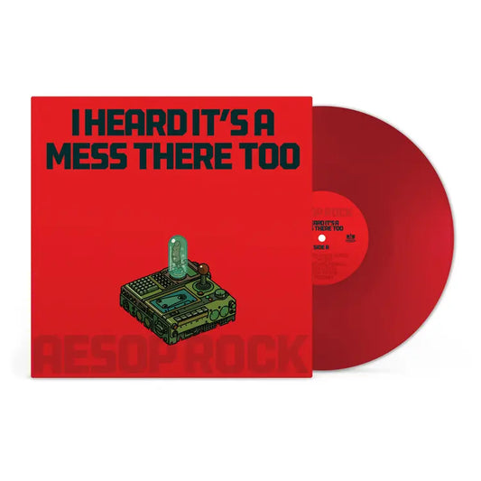 Aesop Rock - I Heard It’s A Mess There Too (Preorder 12/12/25)