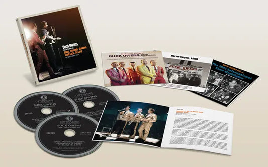 Buck Owens And His Buckaroos - Adios, Farewell, Goodbye, Good Luck, So Long: On Stage 1964-1974 (Preorder 27/06/25)