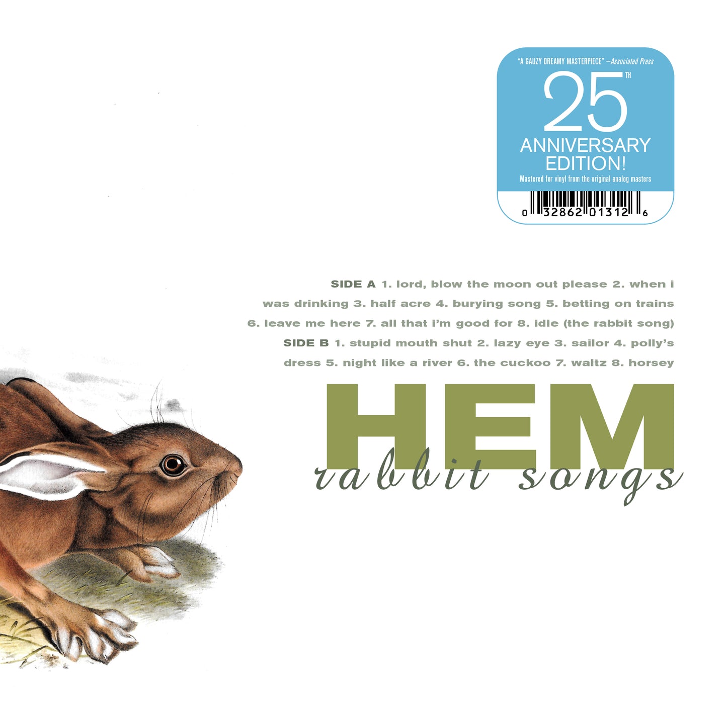Hem - Rabbit Songs (25th Anniversary Edition) Preorder 28/11/25
