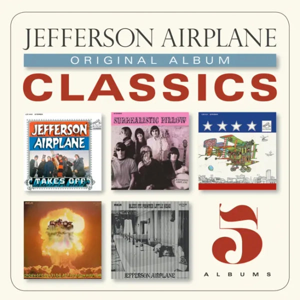 Jefferson Airplane - Original Album Classics (Preorder 22/11/24)