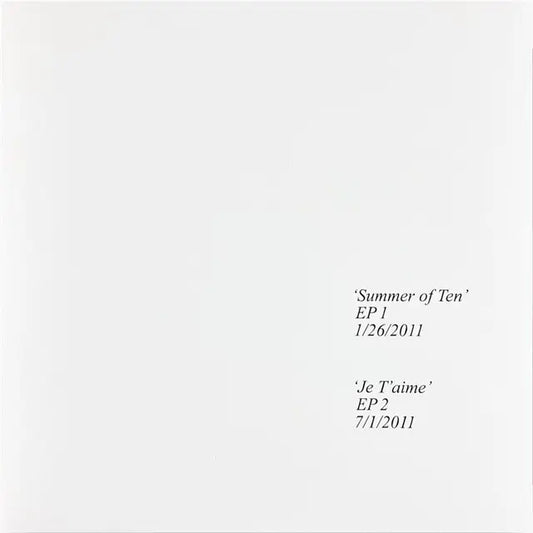 Porches - Summer of Ten / Je T'aime (Preorder 30/05/25)