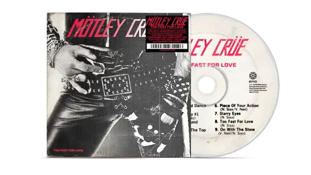 Mötley Crüe - Too Fast For Love (45th Anniversary Collection) (Preorder 30/10/26)